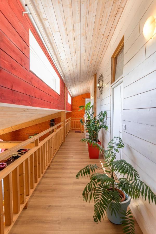 Chambre D'Hotes Neptune Wood Arzens Exterior foto